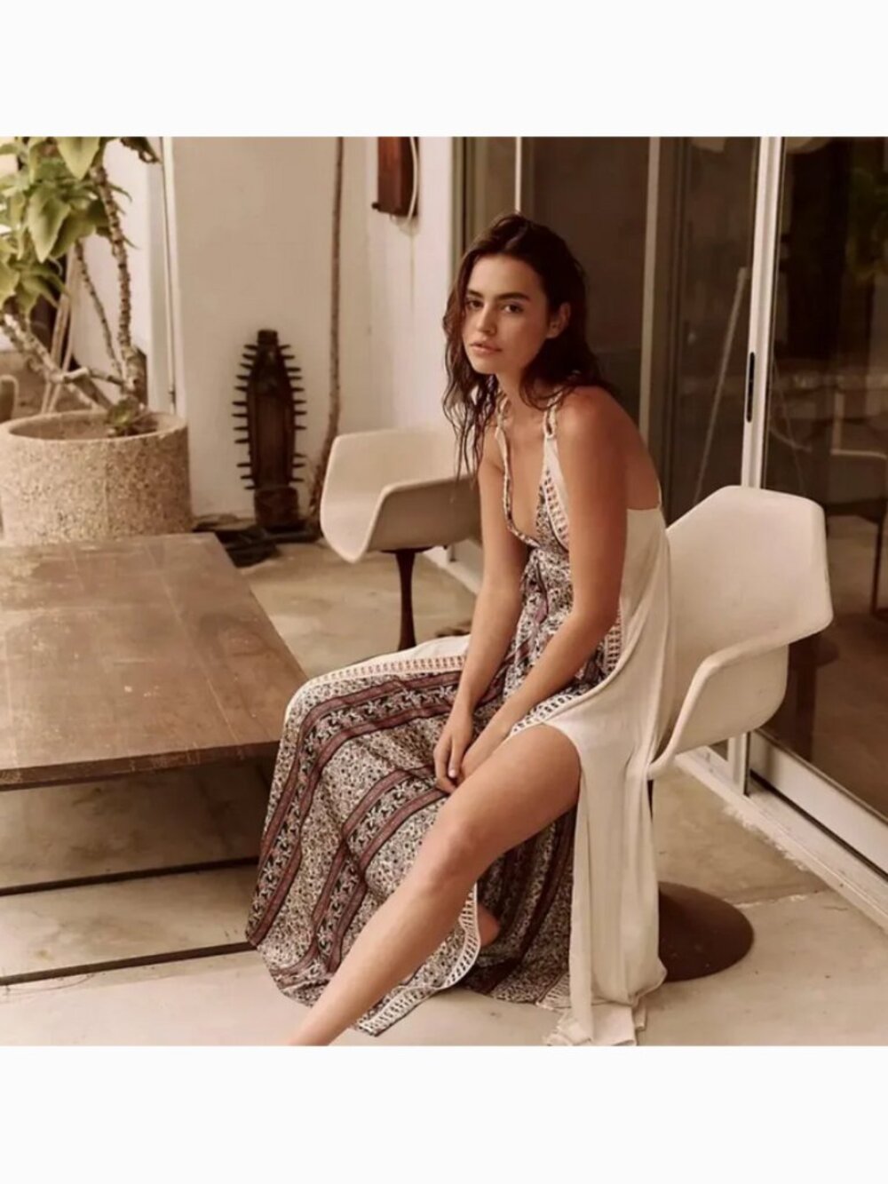 Free People Intimately 'Bohemian Nights Maxi Nightgown' sz S